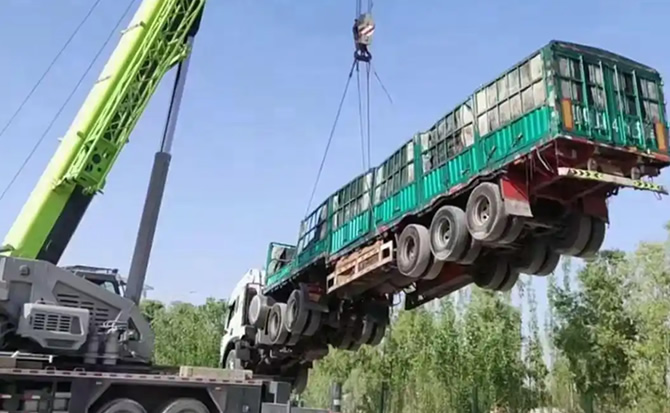 黄骅道路脱困救援案例